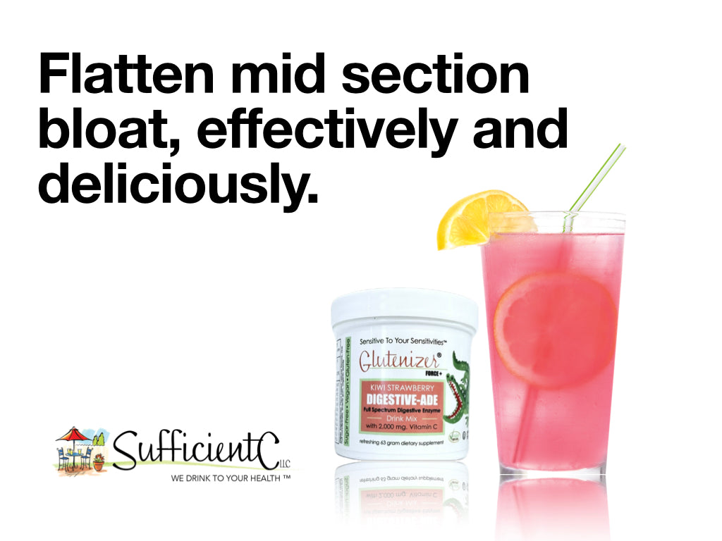 Glutenizer® Force Plus Kiwi Strawberry Digestive-Ade drink mix