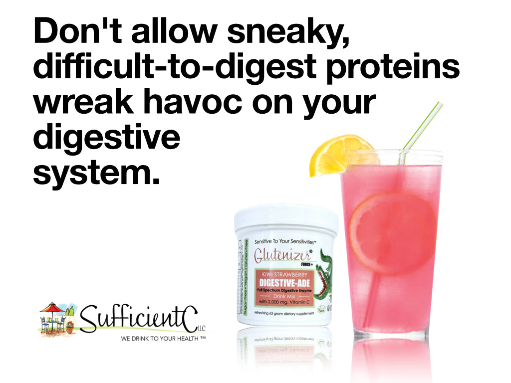 Glutenizer® Force Plus Kiwi Strawberry Digestive-Ade drink mix