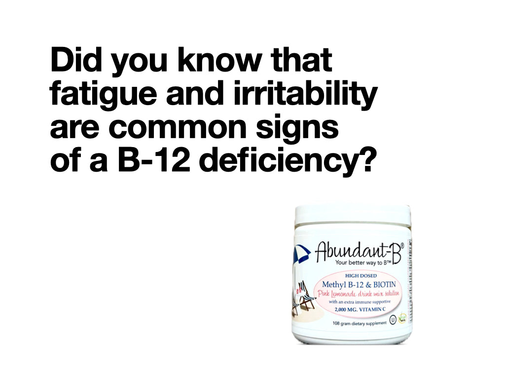 Abundant-B® High-Dosed Methyl B-12 & Biotin Pink Lemonade drink mix solution