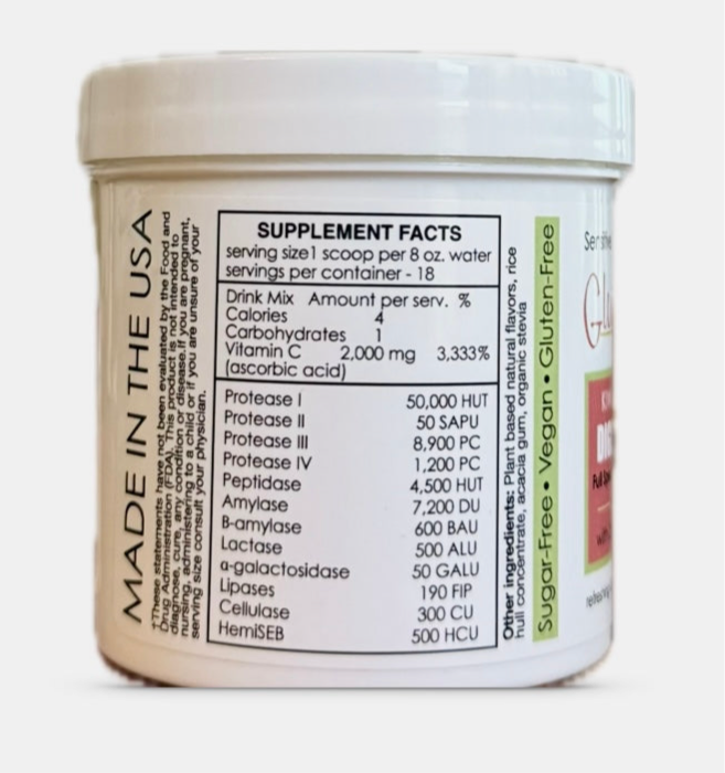Glutenizer® Force Plus Kiwi Strawberry Digestive-Ade drink mix