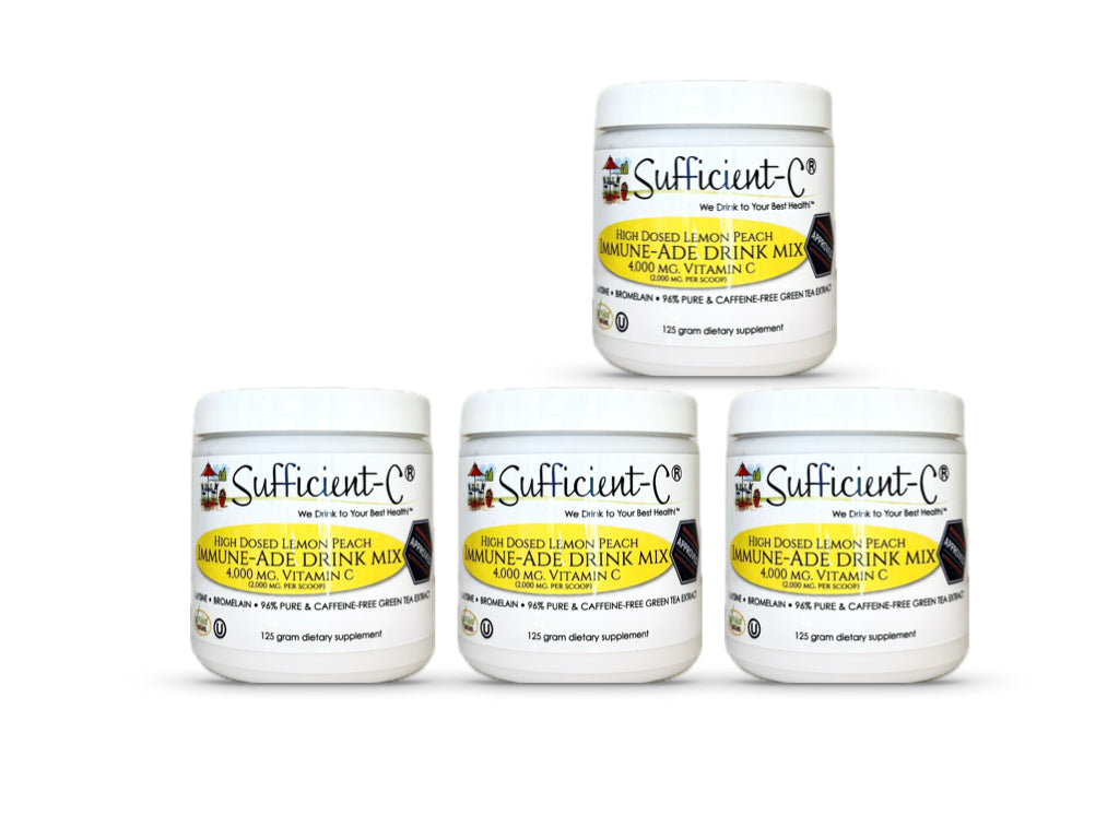 Sufficient-C® Four-Gets-You-More Discounted Wellness Bundle, 125 gram