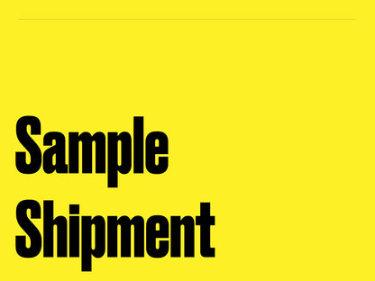 shipping label